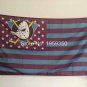 Anaheim Ducks Flag with starts and stripes 3ftx5ft Banner 100D Polyester  Flag