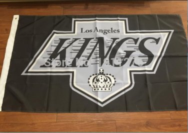 Los Angeles Kings Flags lifting high quality handmade banner  3x5 Ft