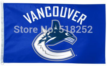 Vancouver Canucks Flag 3x5 FT 150X90CM Banner 100D Polyester flag 1144