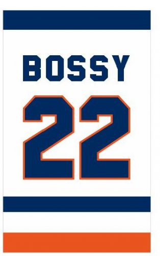22 BOSSY 3x5 FT blue Flag Polyester grommets 3' x 5' Banner metal holes