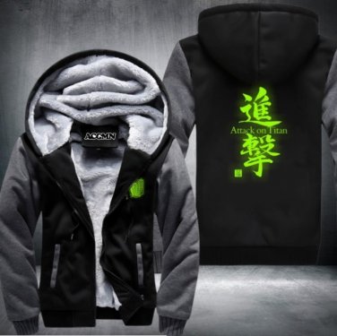 Shingeki No Kyojin Attack on Titan Aren Thicken jacket hoodies coat extra Style 1