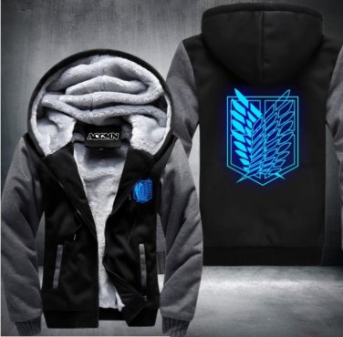 Shingeki No Kyojin Attack on Titan Aren Thicken jacket hoodies coat extra Style 2
