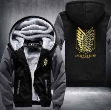 Shingeki No Kyojin Attack on Titan Aren Thicken jacket hoodies coat extra Style 6