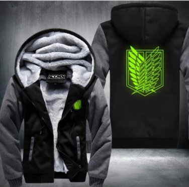 Shingeki No Kyojin Attack on Titan Aren Thicken jacket hoodies coat extra Style 7