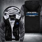 New York Giants Jacket Super Warm Thicken Fleece Zip Up Hoodie Men's Coat