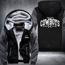 Dallas Cowboys Jacket Super Warm Thicken Fleece Zip Up Hoodie Men's Coat