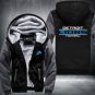Detroit Lions Jacket Super Warm Thicken Fleece Zip Up Hoodie Men's Coat