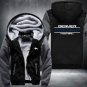 Denver Broncos Jacket Super Warm Thicken Fleece Zip Up Hoodie Men's Coat