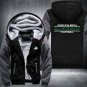 Green Bay Packers Jacket Super Warm Thicken Fleece Zip Up Hoodie Men's Coat