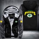 Football Green Bay Zipper Jacket Thicken Hoodie Coat Clothing Casual Style 2