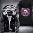 Minnesota Vikings Football  Hoodies  Printing Pattern Coats Super Warm Thicken Fleece Men's Coat
