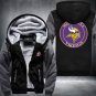 Minnesota Vikings Football  Hoodies  Printing Pattern Coats Super Warm Thicken Fleece Men's Coat