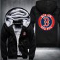 Boston Red Sox Hoodies Zip Up Printing Pattern Coats Super Warm Thicken Fleece Men's Coat