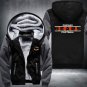 Chicago Bears Team Hoodies Zip Up Printing Pattern Coats Super Warm Thicken Fleece Men's Coat