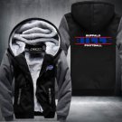 Buffalo Bills Team Hoodies Zip Up Printing Pattern Coats Super Warm Thicken Fleece Men's Coat