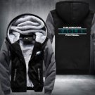 Philadelphia Eagles Team Hoodies Zip Up Printing Pattern Coats Super Warm Thicken Fleece Men's Coat