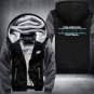 Philadelphia Eagles Team Hoodies Zip Up Printing Pattern Coats Super Warm Thicken Fleece Men's Coat