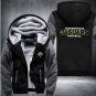 Jacksonville Jaguars Team Hoodies Zip Up Printing Pattern Coats Super Warm Thicken Fleece Men's Coat