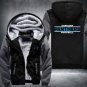 Carolina Panthers Team Hoodies Zip Up Printing Pattern Coats Super Warm Thicken Fleece Men's Coat