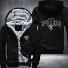 Oakland Raiders Team Men Women Thicken Fleece Zipper Hoodie Jacket Clothing Casual Coat