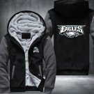 Philadelphia Eagles Team Men Women Thicken Fleece Zipper Hoodie Jacket Clothing Casual Coat Style 2