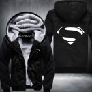 Superman Hoodies Warm Liner The Flash Man Coat Jacket Batman Hoodies Winter Men Thick Style 2
