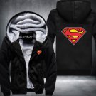 Superman Hoodies Warm Liner The Flash Man Coat Jacket Batman Hoodies Winter Men Thick Style 3