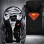 Superman Hoodies Warm Liner The Flash Man Coat Jacket Batman Hoodies Winter Men Thick Style 4