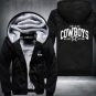 Dallas Cowboys Jacket Super Warm Thicken Fleece Zip Up Hoodie Men's Coat Style 1