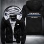 Denver Broncos Jacket Super Warm Thicken Fleece Zip Up Hoodie Men's Coat Style 1