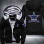 Dallas Cowboys Hoodies Zip Up Printing Pattern Coats Super Warm Thicken Fleece Men's Coat Style 2