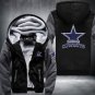 Dallas Cowboys Hoodies Zip Up Printing Pattern Coats Super Warm Thicken Fleece Men's Coat Style 3