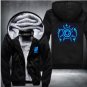 Anime NARUTO Akatsuki Clothing Thicken Jacket Cosplay Sweatshirts Hoodie Luminous Style 8