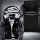 Los Angeles Rams Team Hoodies Zip Up Printing Pattern Coats Super Warm Thicken Fleece Men's Coat
