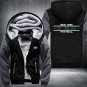 New York Jets Hoodies Zip Up Printing Pattern Coats Super Warm Thicken Fleece Men's Coat