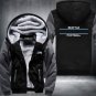 Seattle Seahawks Hoodies Zip Up Printing Pattern Coats Super Warm Thicken Fleece Men's Coat