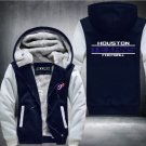 Houston Texans Jacket Super Warm Thicken Fleece Zip Up Hoodie Men's Coat Style 1
