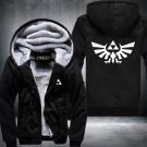 The Legend of Zelda  Thicken Hoodie Women Anime Zipper Coat Jacket Sweatshirt Cosplay Costume Plus