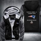 New England Patriots Team Men Women Thicken Fleece Zipper Hoodie Jacket Clothing Casual Coat Style 1