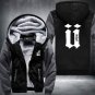 Unkut Hoodies Men Hip Hop Mens Ringer Thicken Fleece Long Sleeve Jacket