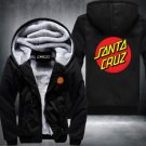 OEM Skateboard Skate Santa Cruz Men Hoodies Fleece Printed Thicken Zip up Mens Clothing Style 1