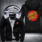 OEM Skateboard Skate Santa Cruz Men Hoodies Fleece Printed Thicken Zip up Mens Clothing Style 1