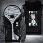 Rick and Morty Hoodie Logo Winter JiaRong Fleece Mens Sweatshirts Style 2