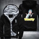Rick and Morty Hoodie Logo Winter JiaRong Fleece Mens Sweatshirts Style 3