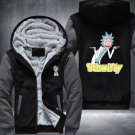 Rick and Morty Hoodie Logo Winter JiaRong Fleece Mens Sweatshirts Style 4