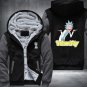 Rick and Morty Hoodie Logo Winter JiaRong Fleece Mens Sweatshirts Style 4