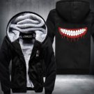 Winter Casual Tokyo ghoul Hoodie Anime Ken Kaneki Mask Thick Coat Jacket Sweatshirt Style 3