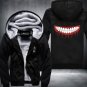 Winter Casual Tokyo ghoul Hoodie Anime Ken Kaneki Mask Thick Coat Jacket Sweatshirt Style 3