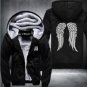 The Walking Dead Hoodie Zombie Daryl Dixon Wings Winter Fleece Mens Sweatshirts Style 2