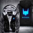 Winter Jackets and Coats BATMAN Anime Luminous Hooded Thick Zipper Men cardigan Sweatshirts Style 1